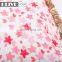 Home Decor Colorful Flower Printed Outdoor Pillow Cushion With Tassels Trimmings