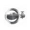 astm a216 casting steel WCB large diameter DN2000 flanged triple eccentric butterfly valve