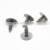 Hot Sale 50pcs  Universal Beige Gray Plastic Rivets 7mm Hole Auto Fasteners Car Roof Liner Trim Panel Retainer Clip
