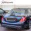 S class w222 S63 S65 B style diffuser for W222 S63 S65 to B style diffuser with muffler tips PP material 2014-2016