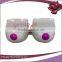 Ball double layer funny plastic color women sexy breast shape eye glasses