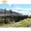Garden decorative security powder coated veranda iron fence design prefab wrought iron fence panels