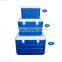 Portable Plastic Ice Box Combos Cooler Box Set Save Space Ice Chest Cooler Box For Outdoor Camping Food Fruit Drink Cans