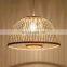 2021 Modern Nordic Pendant Light Restaurant Hanging Light Bamboo Decorative Chandelier