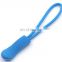 Tabs plastic dip colorful fancy silicone pvc soft rubber zipper puller