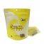Clear window plastic zipper stand up salt bags salt packet sachet with custom digital printing