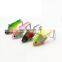 45mm 13g 60mm 18g sinking Fishing Lures Soft Fish VIB Lure  jig head Soft vibe lure