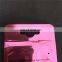 Custom Zip Lock Bag With Logo Plastic Clear See Through Pink Pouch Gummy Bear Sugar Candy Packaging Bags