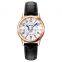 Skmei 1823 Women Quartz Watches with Leather Strap Casual Ladies Wristwatch