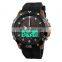 SKMEI Brand 1064 LED Digital Quartz Dual Display Solar Powered Watch 50M Waterproof Diving Watches