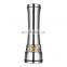 Custom Logo Best New Arrival Classic Kitchen Salt Large Black Pepper Grinder Bottle