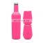 Wholesale Stainless Steel Vaccum Insulated 2PCS 12OZ Wine Tumblers 1PCS Wine Bottle Accessories Gift Set