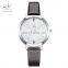 SHENGKE K8019 Ladies Quartz Wrist Watch New Design Price Fashion Leather Band Watch Water Resistant Luminous Watch For Women