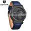 BENYAR 5117M 3D Juggle Dial Leather Watch For Teens Calendar Analog Online Shopping Unisex Watch