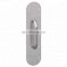 New Products Radius Corner Pull Plate with Oval Wrought Door Pull Handle