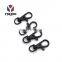 Well-designed Solid Trigger Ring Clip Black Swivel Snap Brass Hook