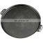 Cast iron Non- Stick big size pizza frying pan pizza Tray