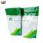 Custom biodegradable bolsa de pie sealed food commodities gravure printing zipper PE stand up pouch