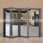 Aluminium  entrance  bi fold door interior door with high security and good quality