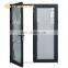 America standard graphic design commercial double glass  aluminum french door security doors