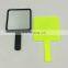 2022 Free Gifts Handhold Pink Color Makeup Mirror