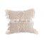 Hot Selling Macrame boho knitted pillow cover, handmade bohemian cotton decorative cushion cover Vietnam Supplier