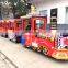 Amusement Park Battery Train Ride Game Electric Train Trackless For Sale