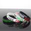 China Wristband Supplier  in Stock Debossed Inkfilled or Printed Logo Free Palestine Silicone Wristband