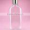 360ml clear empty special neck 12oz pet bottle for cosmetics packaging