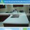 Prefab kitchen counter U shape design seamless counter top dishwasher
