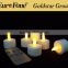 2016 new arrival modern led rechargeble candles yellow color with remote