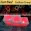 remote control Flameless wax candle/Real Wax LED Round Pillar Candle