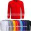2016 new arrivel sports wear plain dyed with hood fleece jersey plain 100% polyester hoodies custom