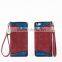 PU+Genuine Leather Cell Phone/Mobile Phone Case/Booklet for iPhone 6/6s for Lady/Female