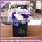 2016 Hot sale rigid paper flower boxes, square flower boxes China wholesale