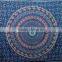 Printed Cotton mandala tapestry new design wall hanging wholesale price bedsheet bohemian throw