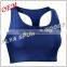 Wholesale custom yoga bra nylon/spandex dry fit sports bra, sport bra wear, fitness wear ladies sexy yoga bra