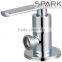 G1/2 Chrome Plated Bathroom Water Tap Control Brass Angle Valve