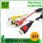 SLT 5 Ft 1.5M HDMI to 3RCA CABLE Male to Male HDMI Cable for HDTV DVD Projector Etc Multimedia