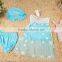 Little Elsa Princess Beautiful 3pcs Swimwear Kids for Girls