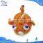 plush keychain/plush animal big eyes/cute colorful kids fish toys