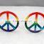 colorful wheels christmas & party glasses for funny