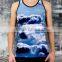 polyester/cotton tank tops/100% polyester material tank tops,elaste mateial tank tops