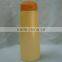 Customized color 200ml shampoo bottle with flip top cap