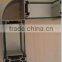 Best popular Aluminium extrusion profile Aluminum extrusion profile of partition with different surface treatment