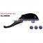 low price electirc infrared dolphin handle body massager stick