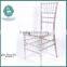 Hotel Wedding Acrylic Transparent Resin Chiavari Silla Tiffany Chair