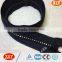 diamond zipper for bag , black tape plastic zipper