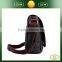 Funny design canvas casual multifunction messenger bag