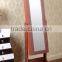 cheap wooden floor stand dressing mirror with storage